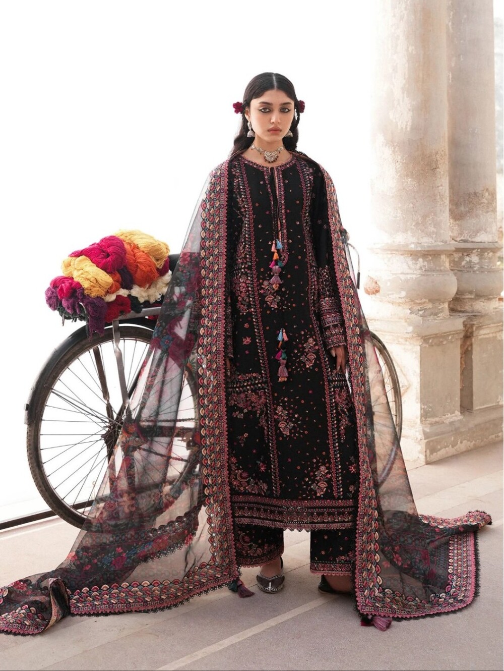 Hussain Rehar Designer Dress